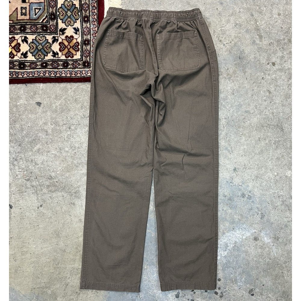 Decathlon Quechua Outdoor Pants Drawstring Hiking Brown Baggy Unisex 27x31